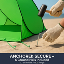 Pop Up Beach Tent UV Shelter for 2-3 with Net Window by LJGDeals