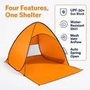 Pop Up Beach Tent UV Shelter for 2-3 with Net Window by LJGDeals