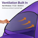 Pop Up Beach Tent UV Shelter for 2-3 with Net Window by LJGDeals