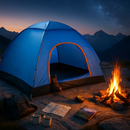 Camping Pop Up Tent for 3-4 People - Quick Setup, All-Season by LJGDeals