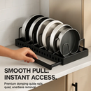 Pots and Pans Organizer with Adjustable Dividers by LJGDeals