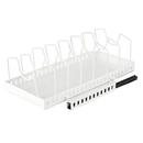 Pots and Pans Organizer with Adjustable Dividers by LJGDeals