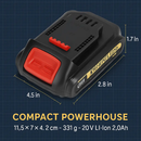 20V Replacement Battery for Power Tools - Durable by LJGDeals