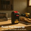 20V Replacement Battery for Power Tools - Durable by LJGDeals