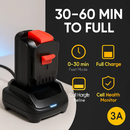 12V Li-ion Power Tool Battery Replacement by LJGDeals