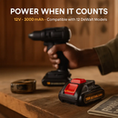 12V Li-ion Power Tool Battery Replacement by LJGDeals