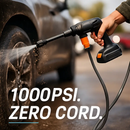 Cordless Pressure Washer with 6-in-1 Nozzle by LJGDeals