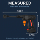 Cordless Pressure Washer with 6-in-1 Nozzle by LJGDeals