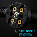Cordless Pressure Washer with 6-in-1 Nozzle by LJGDeals