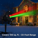 Outdoor Laser Projector Light with 2-Color Firefly Effects by LJGDeals