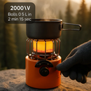2-In-1 Camping Stove Tent Heater for Outdoor Cooking by LJGDeals
