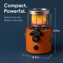 2-In-1 Camping Stove Tent Heater for Outdoor Cooking by LJGDeals