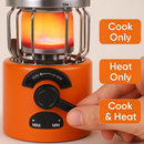 2-In-1 Camping Stove Tent Heater for Outdoor Cooking by LJGDeals