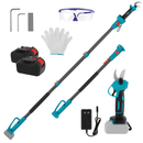2-in-1 Electric Pruning Shear with Extension Pole by LJGDeals