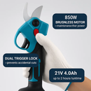 2-in-1 Electric Pruning Shear with Extension Pole by LJGDeals