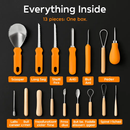 Halloween Pumpkin Carving Kit with All Tools by LJGDeals