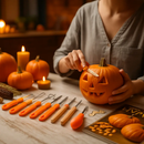 Halloween Pumpkin Carving Kit with All Tools by LJGDeals
