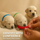 Whelping Puppy ID Collars for Quick, Clear Identification by LJGDeals