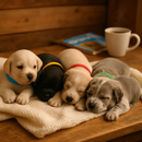 Whelping Puppy ID Collars for Quick, Clear Identification by LJGDeals