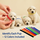 Whelping Puppy ID Collars for Quick, Clear Identification by LJGDeals