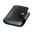 Card Organizer Pouch: Slim PU Leather Holder for 26 Cards by LJGDeals