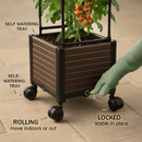 Raised Garden Bed Planter Box with Trellis by LJGDeals