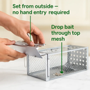 Single Door Rat Trap Cage - Humane Indoor/Outdoor by LJGDeals