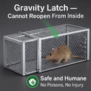 Single Door Rat Trap Cage - Humane Indoor/Outdoor by LJGDeals