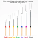 Stainless Steel Roasting Sticks Set for Safe Grilling by LJGDeals
