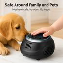 Ultrasonic Rodent Chaser Rat Repellent Pest Driver Mouse Control Squirrel Repeller with 4 Modes 4-65KHz Strobe Light 4 Timer 1292sq.ft. Coverage for R by LJGDeals