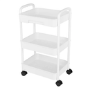3 Tier Rolling Utility Cart with Wheels for Home Use by LJGDeals