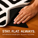 Area Rug Gripper Pad Triangular Non-Slip Corners by LJGDeals