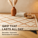Area Rug Gripper Pad Triangular Non-Slip Corners by LJGDeals