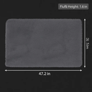 Fluffy Bedroom Rug: Plush Shag for Cozy Floors by LJGDeals