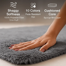 Fluffy Bedroom Rug: Plush Shag for Cozy Floors by LJGDeals