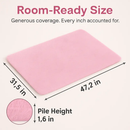 Fluffy Bedroom Rug: Plush Shag for Cozy Floors by LJGDeals