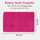 Fluffy Bedroom Rug: Plush Shag for Cozy Floors by LJGDeals