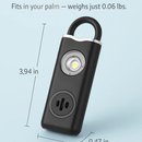 Rechargeable Personal Safety Alarm with Strobe Light by LJGDeals