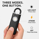 Rechargeable Personal Safety Alarm with Strobe Light by LJGDeals
