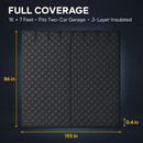 Magnetic Thermal Insulated Garage Door Screen by LJGDeals