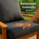 Outdoor Chair Cushion & Pillow Set for Patio Furniture by LJGDeals