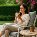 Outdoor Chair Cushion & Pillow Set for Patio Furniture by LJGDeals