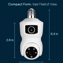 Dual Lens Security Camera with Night Vision and AI by LJGDeals