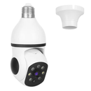 WiFi Bulb Camera Pan Tilt Security Camera with Night Vision by LJGDeals