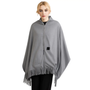 77x24In USB Heated Shawl with Teasel Wearable Heating Blanket Electric Throw Wrap Indoor Outdoor with Zipper 3 Heating Levels Machine Washable for Out by LJGDeals
