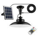 Solar Shed Light with Separate Panel for Indoor/Outdoor Use by LJGDeals