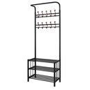Coat Shoe Rack Hall Tree for Entryway Storage by LJGDeals