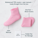 Waterproof Shoe Covers for Rain - Non-Slip Protectors by LJGDeals