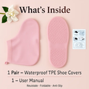 Waterproof Shoe Covers for Rain - Non-Slip Protectors by LJGDeals