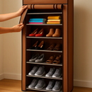 10-Tier Shoe Cabinet for Entryway Organization by LJGDeals